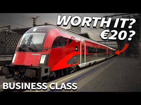 Railjet Business Class: Is the €20 Upgrade Worth It?