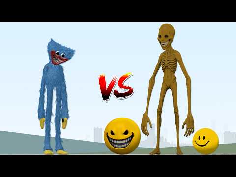 OLD HUGGY WUGGY VS NEW VERITY MOD MINECRAFT in Garry's Mod