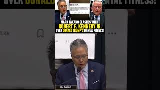 Mark Takano Clashes With Robert F. Kennedy Jr. Over Donald Trump’s Mental Fitness!