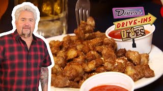 Guy Fieri Eats Chicken GIZZARDS in Michigan | Diners, DriveIns and Dives | Food Network