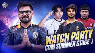 GODLIKE VS WOLVES & ELEVATE  | CDM WATCHPARTY | $300000 TOURNAMENT