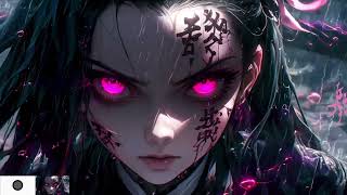 LIVE WALLPAPER 4K - DARK NEZUKO KAMADO - DEMON SLAYER