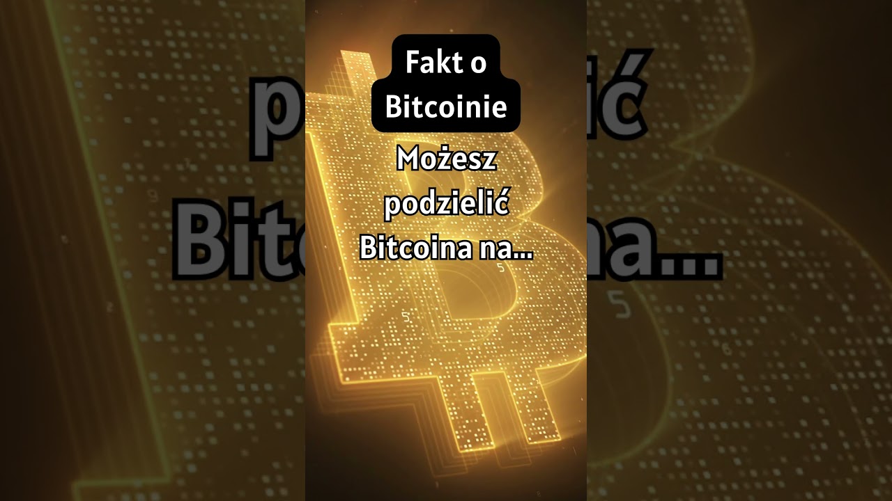 Fakty o Bitcoinie 