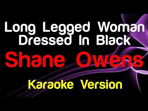 Video thumbnail for Shane Owens - Long Legged Woman Dressed In Black