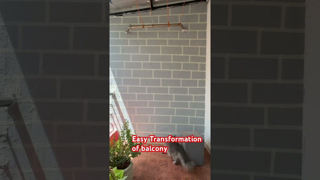 Easy transformation of balcony 