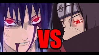 Itachi Vs Sasuke Full Fight - 4K , 60Fps