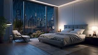 Raindrop Rhapsody: Gentle Rain Sounds For A Blissful Bedroom Sleep Experience | Relaxing
