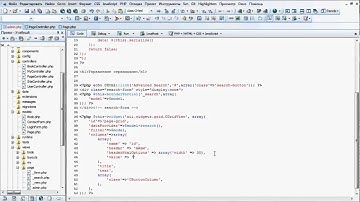 Yii framework 16 урок CGridVIew
