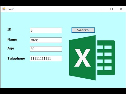 Programming in Visual Basic.Net: Get data from Excel file in VB.NET