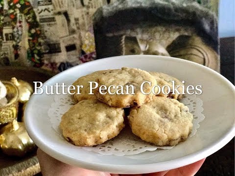 Butter Pecan Cookies