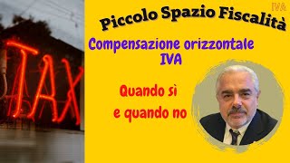 Iva E Compensazione Orizzontale Casi E Questioni.
