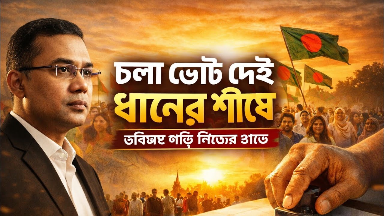 Cholo Vote Dei Dhaner Shishe | Official Music Video 