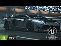 LB ☆ WORKS Aventador - Unreal Engine cinematic with Raytracing