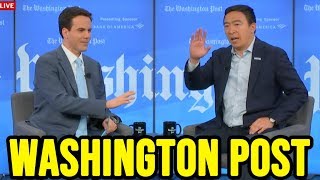 Andrew Yang's Washington Post Interview with Robert Costa | October 21st 2019