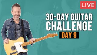 30 Day Guitar Challenge - Day 9 (LIVE + Q&A)