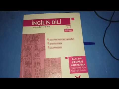 İngilis dili Güvən testinin cavabları (2019)