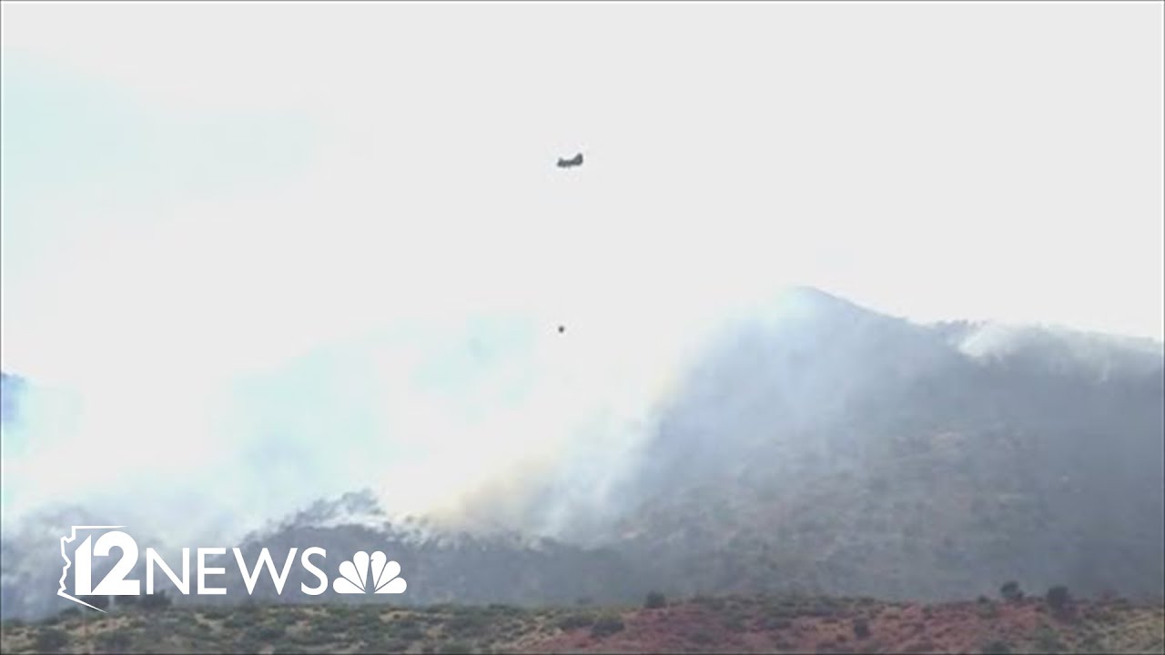 Lightning a likely cause for wildfire near Sunflower YouTube