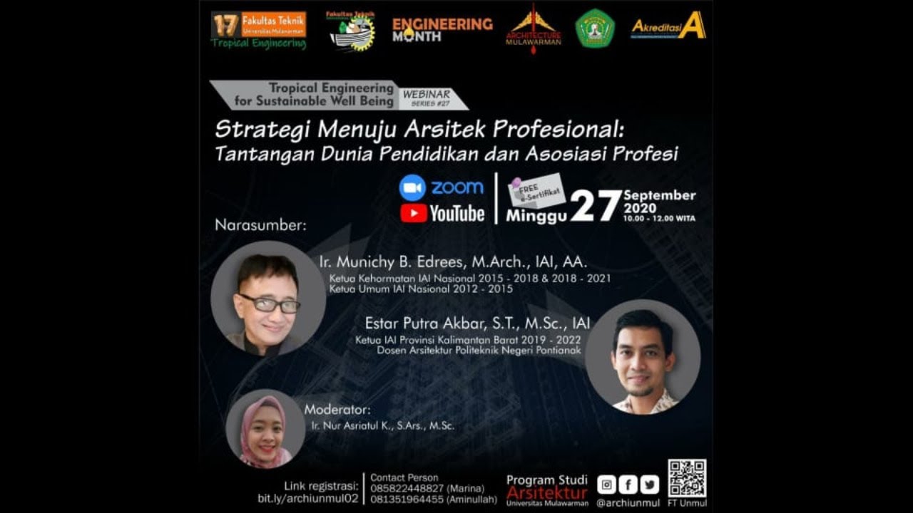 Webinar Series #28 - Strategi menuju Arsitek Profesional