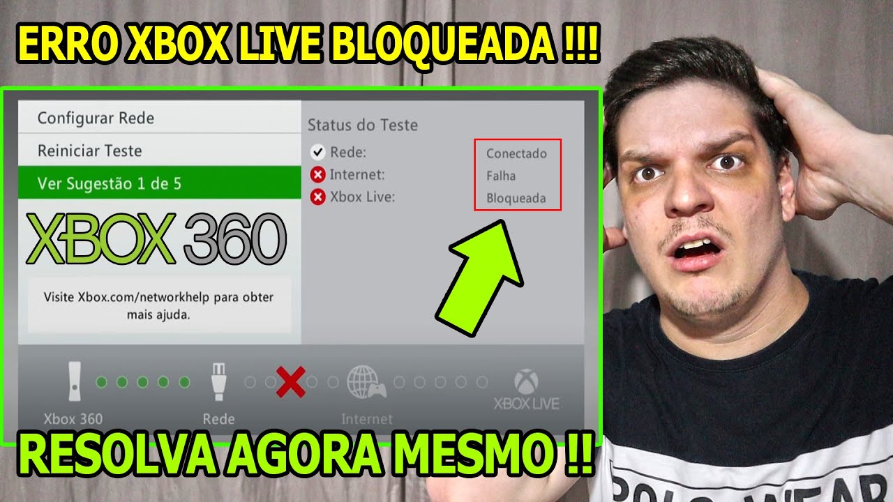 Xbox 360 Bloqueado - DFG