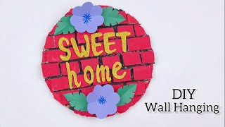 DIY wall hanging // Cardboard craft