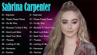 SABRINA CARPENTER FULL ALBUM 2026 | TOP HITS \u0026 VIRAL SONG PLAYLIST (with rain sounds)