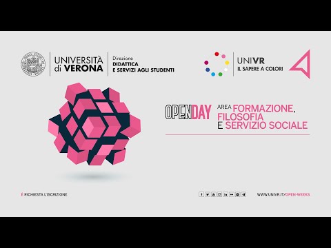 Presentazione del CdS Laurea Magistrale in Scienze filosofiche Università di Verona, Open Day 9/7/21