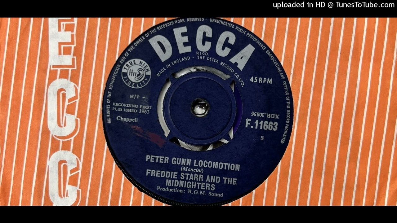 Freddie Starr and The Midnighters - Peter Gunn Locomotion (Decca