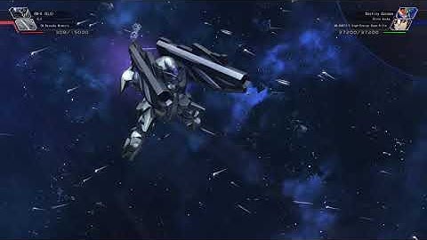 SD Gundam G-Generation Cross Rays - GN-X (ELS) - Bazooka All Animations