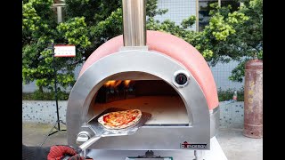 Tabletop Gas Clay Pizza Oven With Adjustment Feet