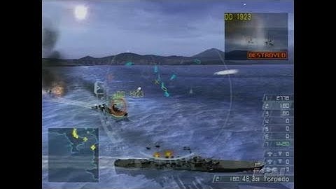 Warship Gunner 2 PlayStation 2 Gameplay - Bombs Away