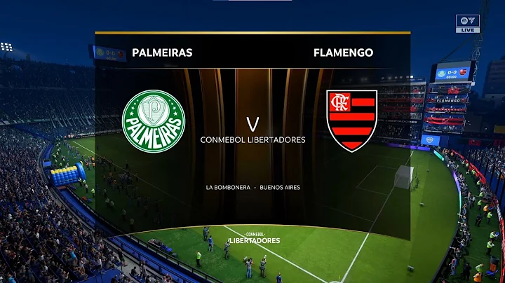 Palmeiras vs Flamengo RJ | Copa Libertadores Final 2025 | Highlights | EA Sports FC 26 Gameplay