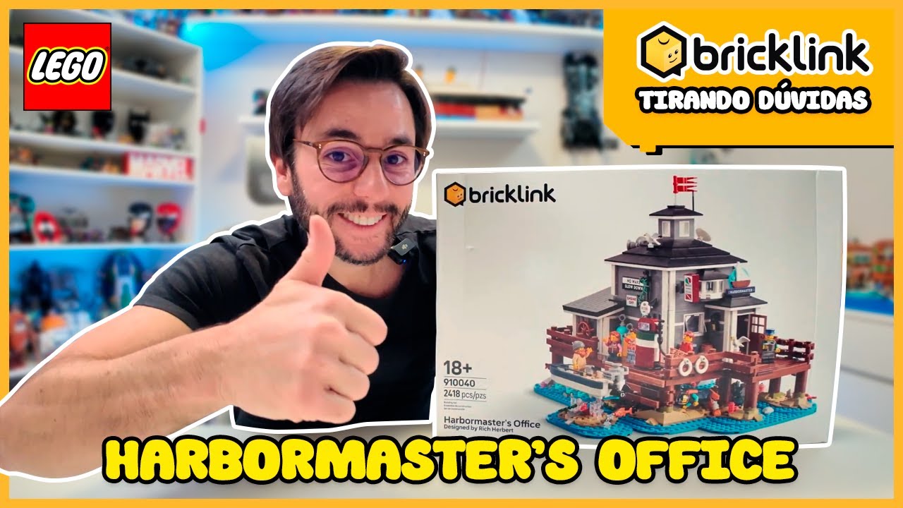 LEGO BrickLink Harbormaster’s Office – Unboxing e review Completo
