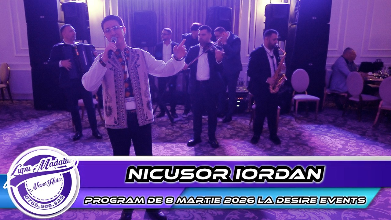 Nicusor Iordan - Program de 8 martie 2026 la Desire Events by👍🏻LupuMadalin🔔