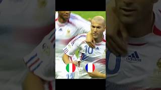 Italy vs France World Cup Final 2006.🔥 #footballhighlights #foryou #shortsfeed #worldcup #100k #fyp