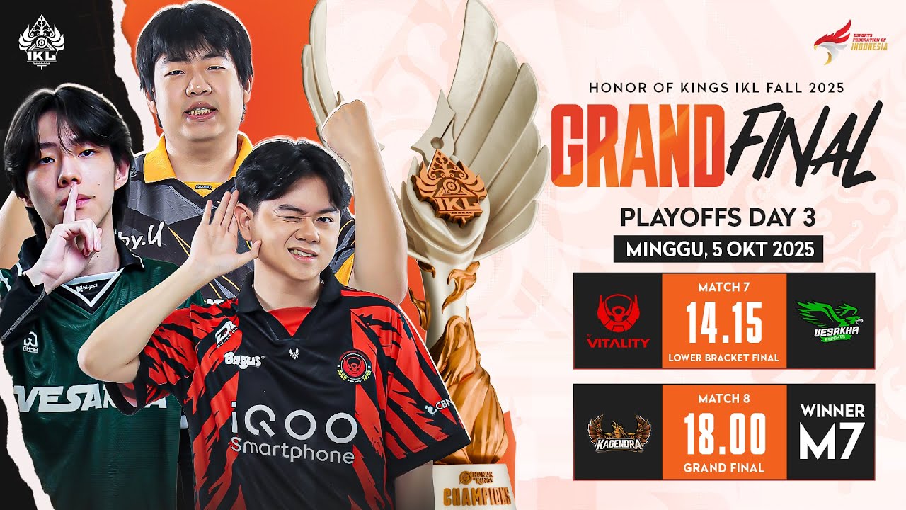 LIVE | IKL Fall 2025 | Playoffs - Grand Final - KAGENDRA vs. BIGETRON BY VITALITY
