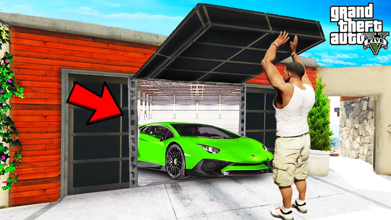 Franklin Found THE MOST SECRET TUNNEL Near Franklin's House in GTA 5 | SHINCHAN and CHOP