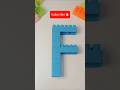 This Letter F Turned Out Perfect… ASMR #creativebuilds #lego #buildingblocks #legofans #built #asmr