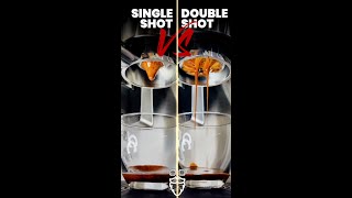 Single Shot vs Double Shot Espresso #shorts