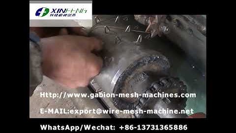 Hexagonal Wire Netting Making Machine （IN CHINA）