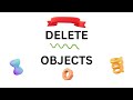 How to Delete Objects in Blender