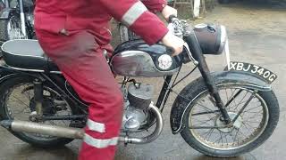 1968 BSA D14 Bantam 175cc at Andy Tiernans #07990BSA