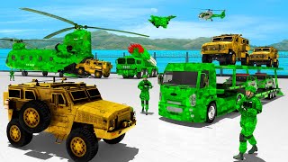 US Army Vehicle Transport Game 3D - Android Gameplay #1 screenshot 1
