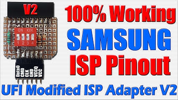UFI Modified Isp Adapter V2 | Modified Isp Adapter for Samsung | 100% Working on Samsung Isp Pinout