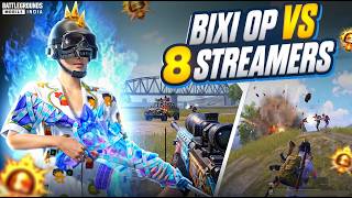 BIXI OP Clutched 1v4 Against 8 Streamers & They Reported on LIVE! 😱