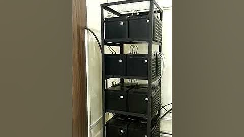 10kva imaxx Microtek inbuilt isolation ups with 42 Exide Installed by CPIPL