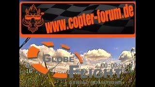 ImmersionRC Vortex 285 1st testflight SLS xtron 1600mah RunCam PZ420m Liveout
