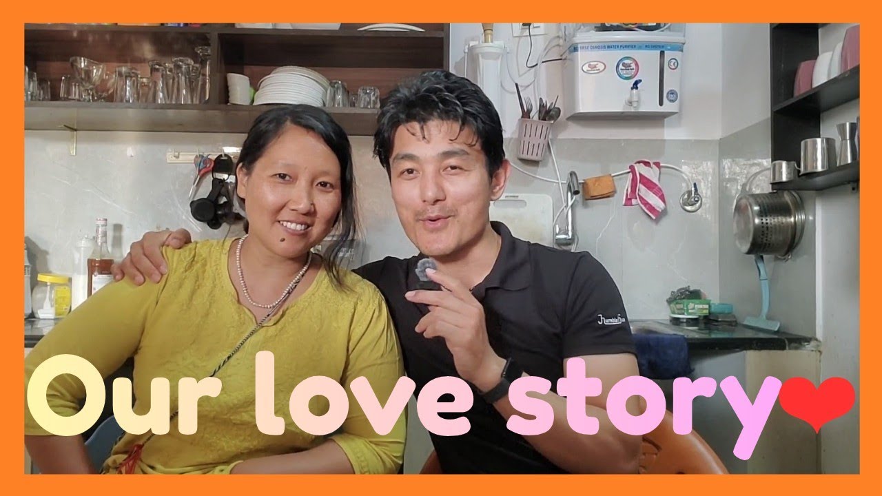 ''We finally shared our love story with everyone,, tibetanvlogger #bylakuppe 