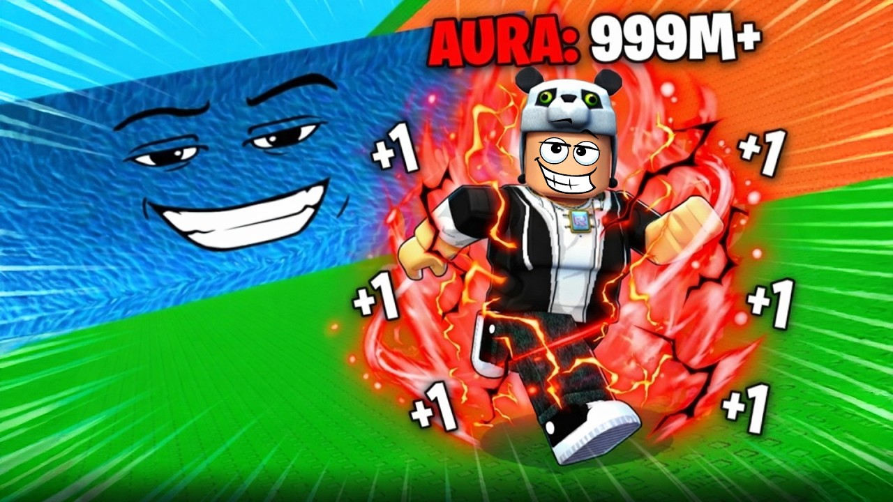 EN GÜÇLÜ AURAYI ALIP TSUNAMİDEN KAÇIYORUM! - Roblox