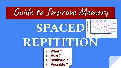 Spaced repetition-how does it work? | Guide to Longterm memory | Curve of forgetting | #neetpg2023