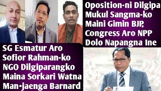 18 May 2026|Conrad Sangma Gipin Jatrangna Chakengama, Barnard Marak|Mukul Sangma-ni Miksonganiko TMC